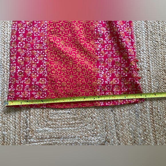 Red Dress - Batik Print Size M - Picture 12 of 16